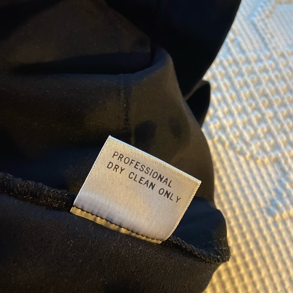 St. John Sport By Marie Gray Sz 8 Black High-Waisted Straight Leg Trousers - Picture 3 of 7